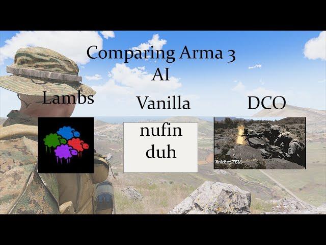 In Depth Comparison Of A3 AI mods (DCO,LAMBS,Vanilla)