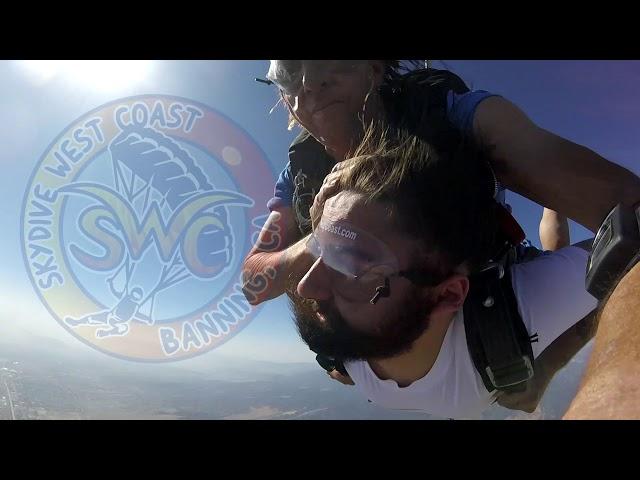 Conner Reynolds's Tandem Skydive at Skydive West Coast