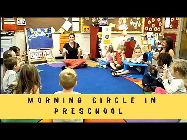 Morning Circle at Preschool