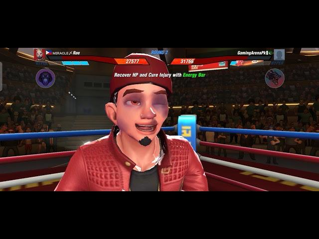 boxingstar: agent gamingarenapk figth in leaque she use wide step to beat my character