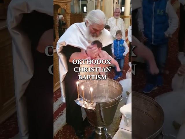 Comparing the Pope’s “Baptism” and Orthodox Christian Baptism