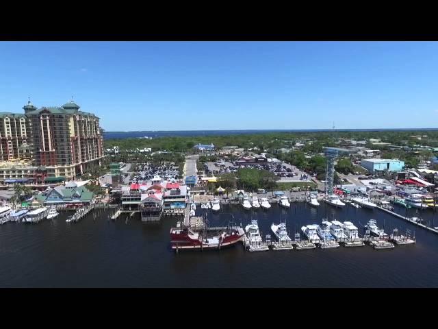 Flight with the Phantom over Destin Harbor!