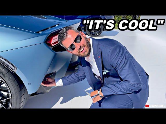 Bugatti CEO Reacts to 2025 Lamborghini Temerario