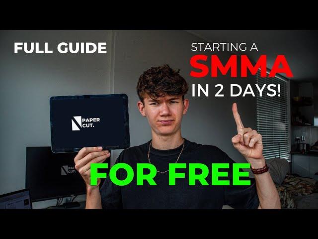 How I Started an Agency in 2 Days // FOR FREE IN 2024