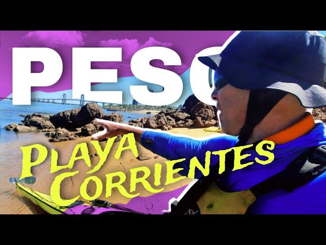 PESCA EN KAYAK A VELA + PLAYA CORRIENTES + DORADO!