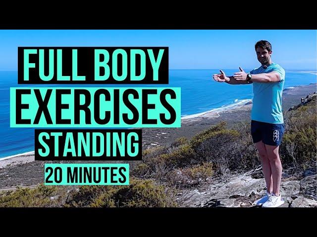 20-Minute Standing Workout for Seniors & Beginners: Walking & Relaxation