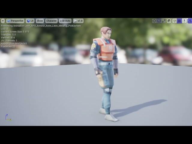 Project Purgatory - Prototype Animations on 1.5 Leon