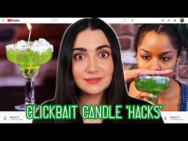 I Tested Clickbait DIY Candle "Hacks"