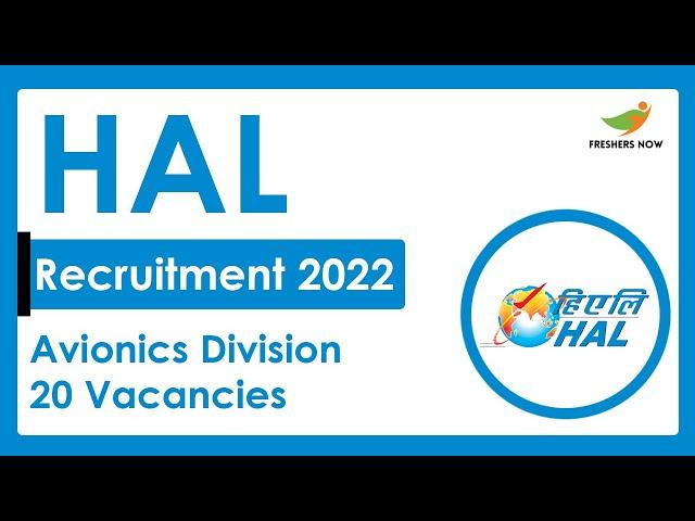 HAL Recruitment 2022-2023 | Avionics Division | Required Skills, How to Apply