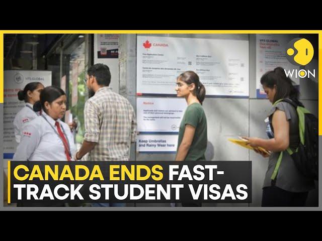 Canada Ends Fast-track Visas For Foreign Students Amid India Diplomatic Dispute | World News | WION