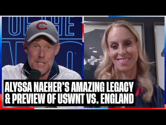 Leslie Osborne discusses Naomi Girma's greatness & Alyssa Naeher's incredible legacy | SOTU