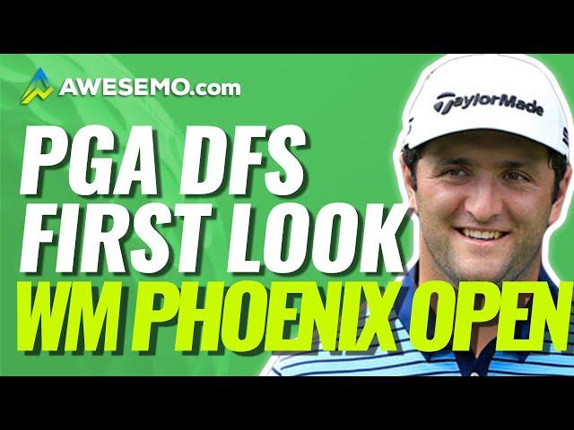 PGA DFS PICKS WASTE MANAGEMENT PHOENIX OPEN DAILY FANTASY GOLF STRATEGY DRAFTKINGS & FANDUEL 2/1/21