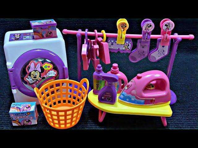 Disney Minnie Mouse Laundry Playset Satisfying with Unboxing Compilation Toys ASMR #288