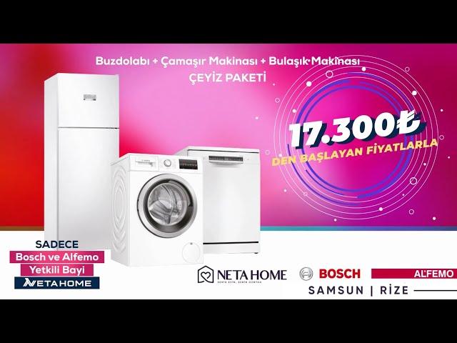 Beyaz Eşya Çeyiz Paketi 17.300 TL