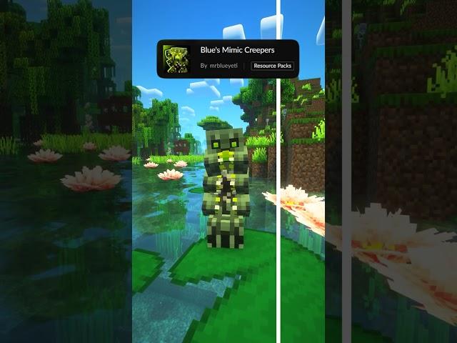 BEST Minecraft Texture Pack #shorts #minecraft