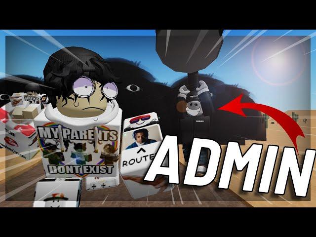 I Met An ADMIN In Evade And This Is How It Went... (Roblox VC Funny Moments)