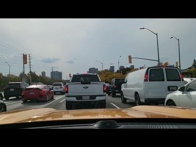 EGLINTON AVENUE IN MISSISSAUGA / TOMKEN TO MCLAUGHLIN INTERSECTION