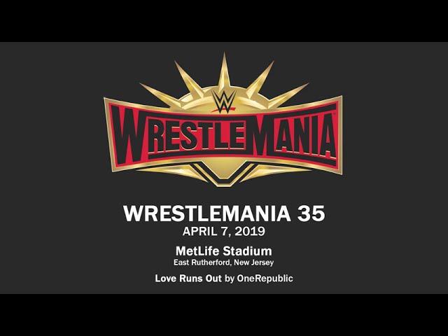 WrestleMania themes 1-37 (1985-2021)