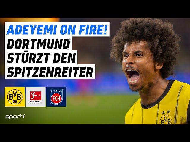 Borussia Dortmund - 1. FC Heidenheim | Bundesliga Tore und Highlights 3. Spieltag