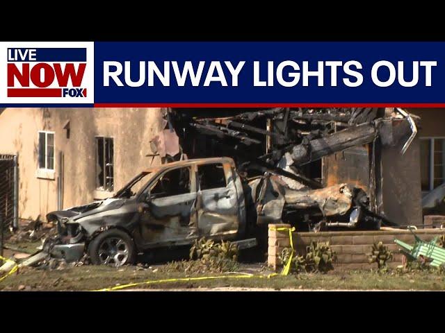Deadly San Diego jet crash: Weather alert system, runway lights weren't working | LiveNOW from FOX