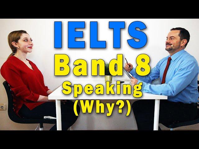 IELTS Band 8 Speaking Books and Shopping - Score Explained