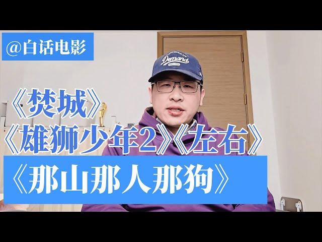 白话电影合集（2），这几部电影你们看过了吗？【白话天下】#那山那人那狗 #左右 #雄狮少年 #焚城