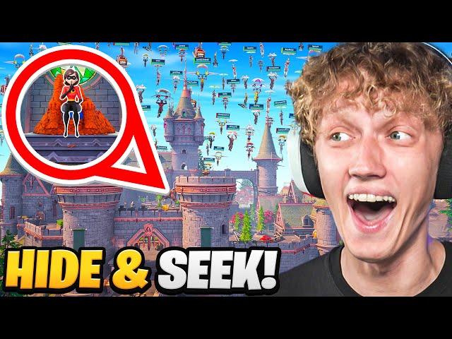 Castle Doom HIDE & SEEK In Fortnite Season 4!