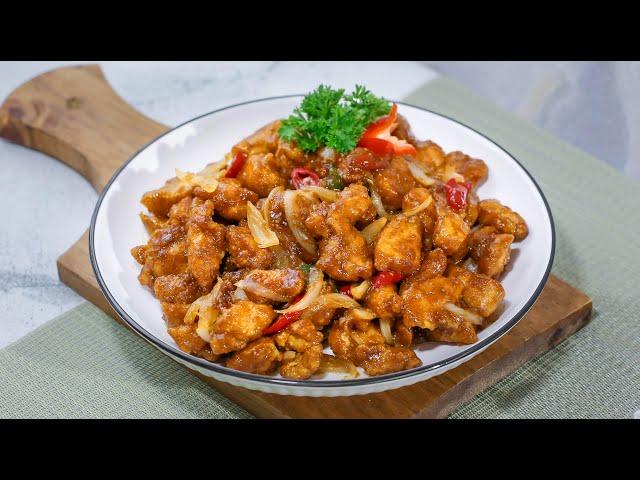 OLAHAN AYAM YANG ANTI BOSAN | Ayam Goreng Saus Tiram