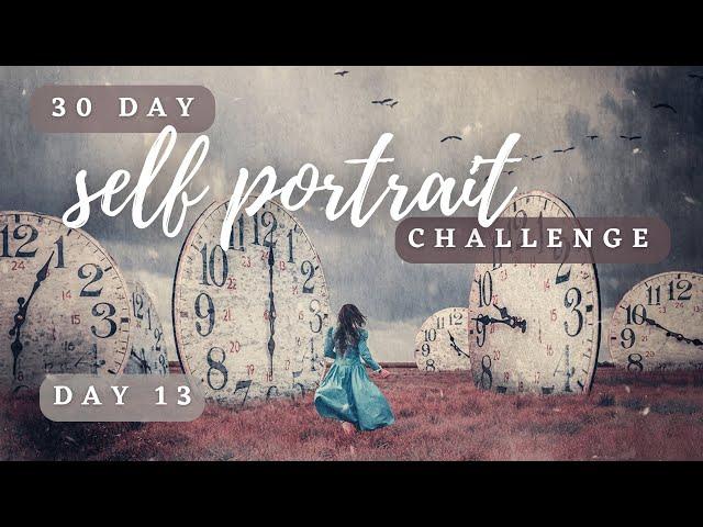 30 Day Self Portrait Photography Challenge  Behind the Scenes: 'Fields of Time'