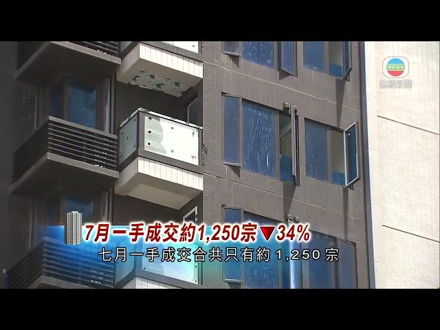 本港樓市過去周末交投回落 一手成交創逾三個月低位-TVB News-20210802