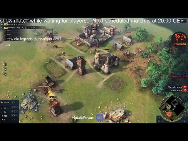 Showmatch: MyLifeFrAiur vs Longbow | PSISTC Low Elo Legends Tournament