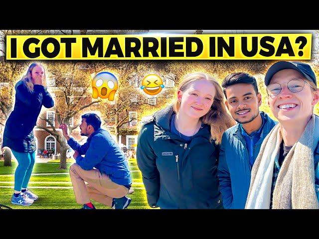 Did I get married in the USA?