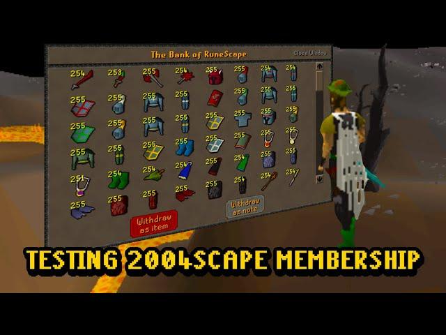 Preparing for 2004scape Members Release — Early Game Insights