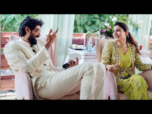 Samantha And Rana Daggubati adorable Moments | Rana Fiance Miheeka Bajaj marriage Video | Filmylooks