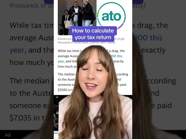 How to calculate your tax return | #shorts #yahooaustralia