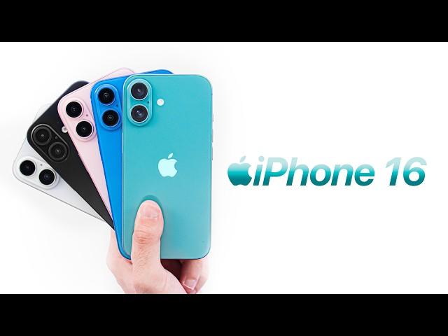 iPhone 16 - Hands-On with ALL Colours!