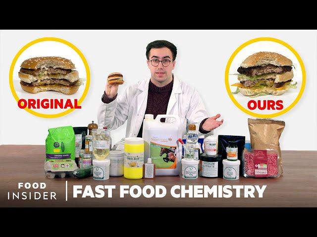 Making A US Big Mac Using All 54 McDonald's Ingredients | Fast Food Chemistry