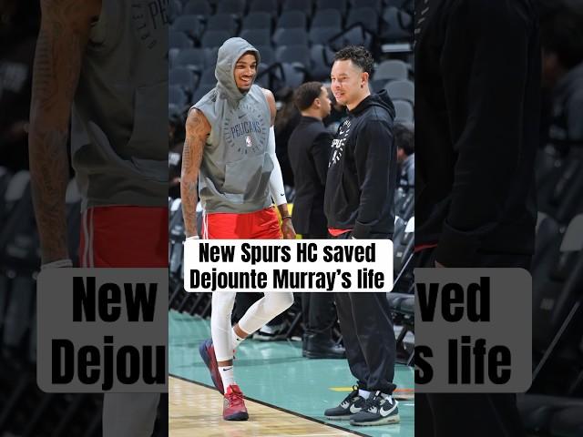 How Mitch Johnson saved Dejounte Murray's life 