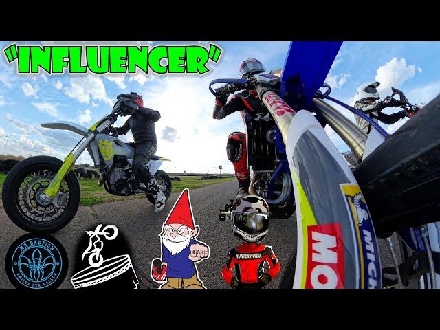 Influencer Track Day? Supermoto Style?