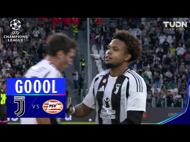  ¡McKennie! GOOOL de la Juve Juventus 2-0 PSV Eindhoven | UEFA Champions League | TUDN