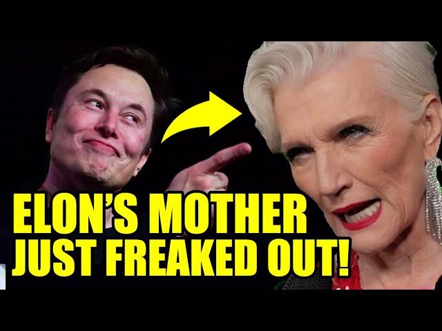 Elon Musk’s Mother Just Threw A Public Temper Tantrum