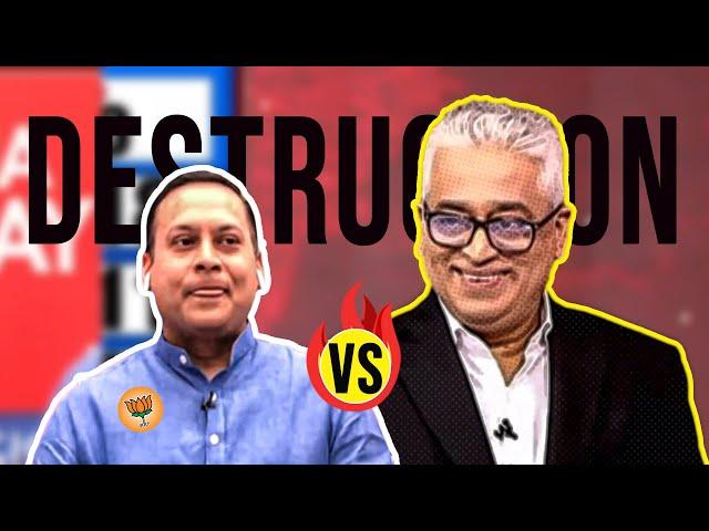 Schooling the BJP IT cell head ft Rajdeep Sardesai | The Litterate Man