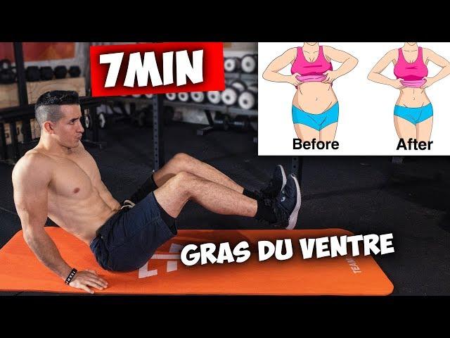 7min to lose belly fat no equipment