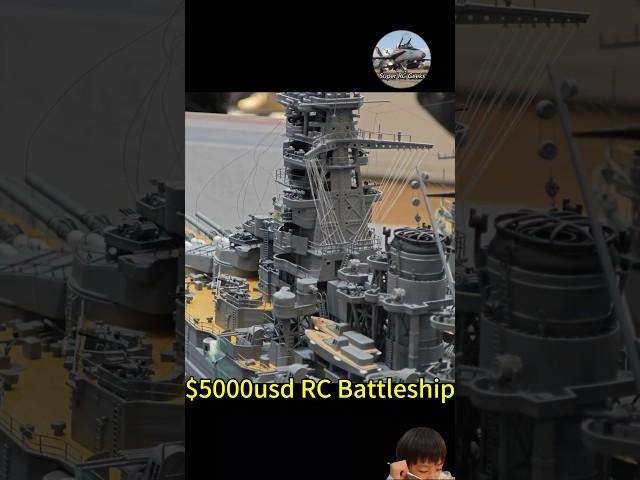 Do you know the name of this large scale RC battleship? #rcship #rcmodel #ww2 #worldofwarships