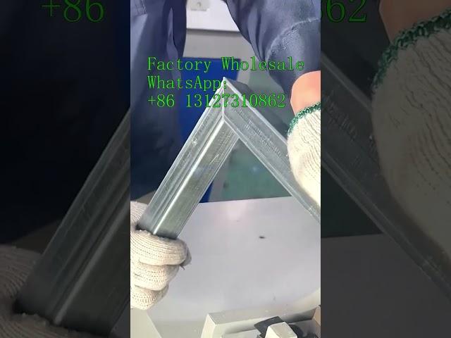 Installation method of square tube corner cutting machine