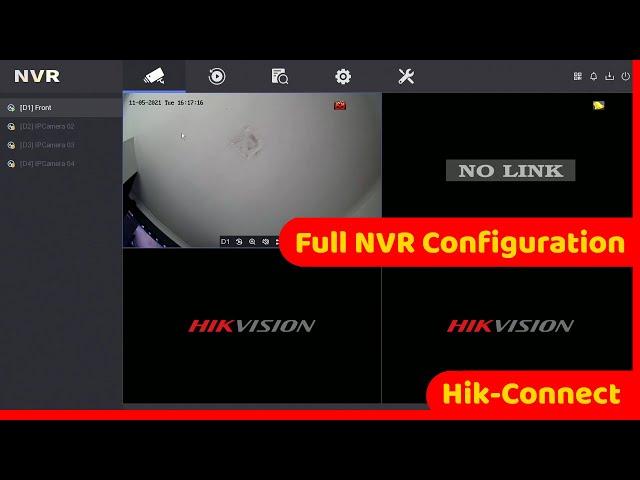 HikVision NVR Setup Including Hik-Connect NEW