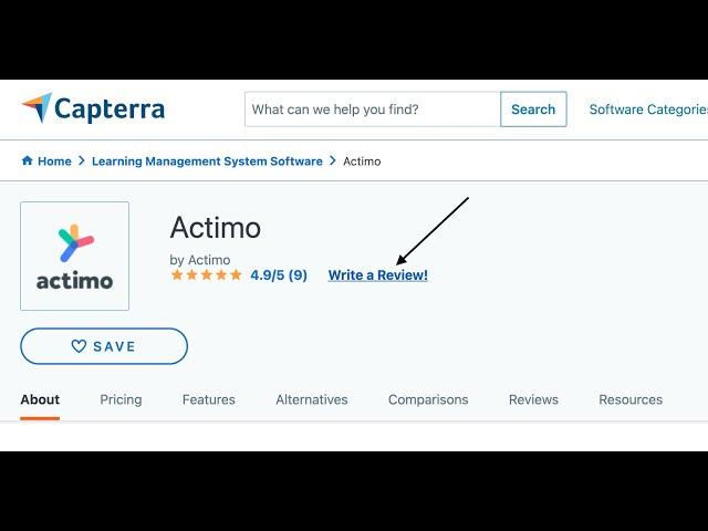 How to give a review on Capterra