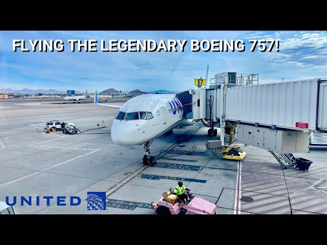 REVIEW | United Airlines | Phoenix (PHX) - Newark (EWR) | Boeing 757-200 | Economy