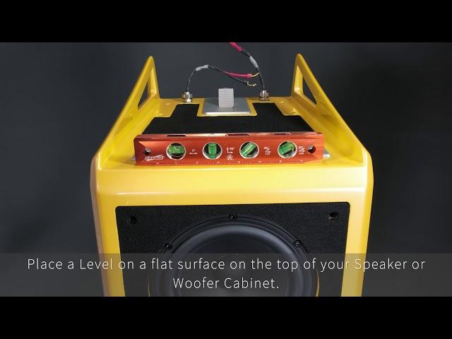 Wilson Audio Service Tutorial: How To Level Your Wilson Audio Loudspeaker