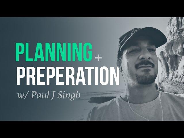 Planning & Preparation | Swing Trading Veteran, Paul Singh